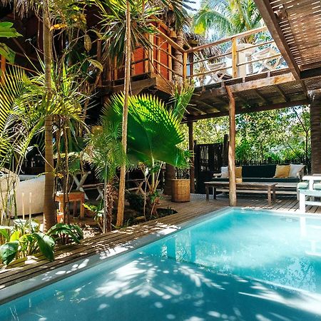 La Maison Eco House & Yoga Mancora Bagian luar foto