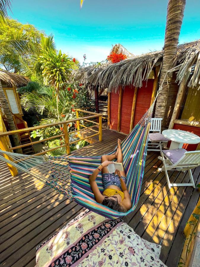 La Maison Eco House & Yoga Mancora Bagian luar foto