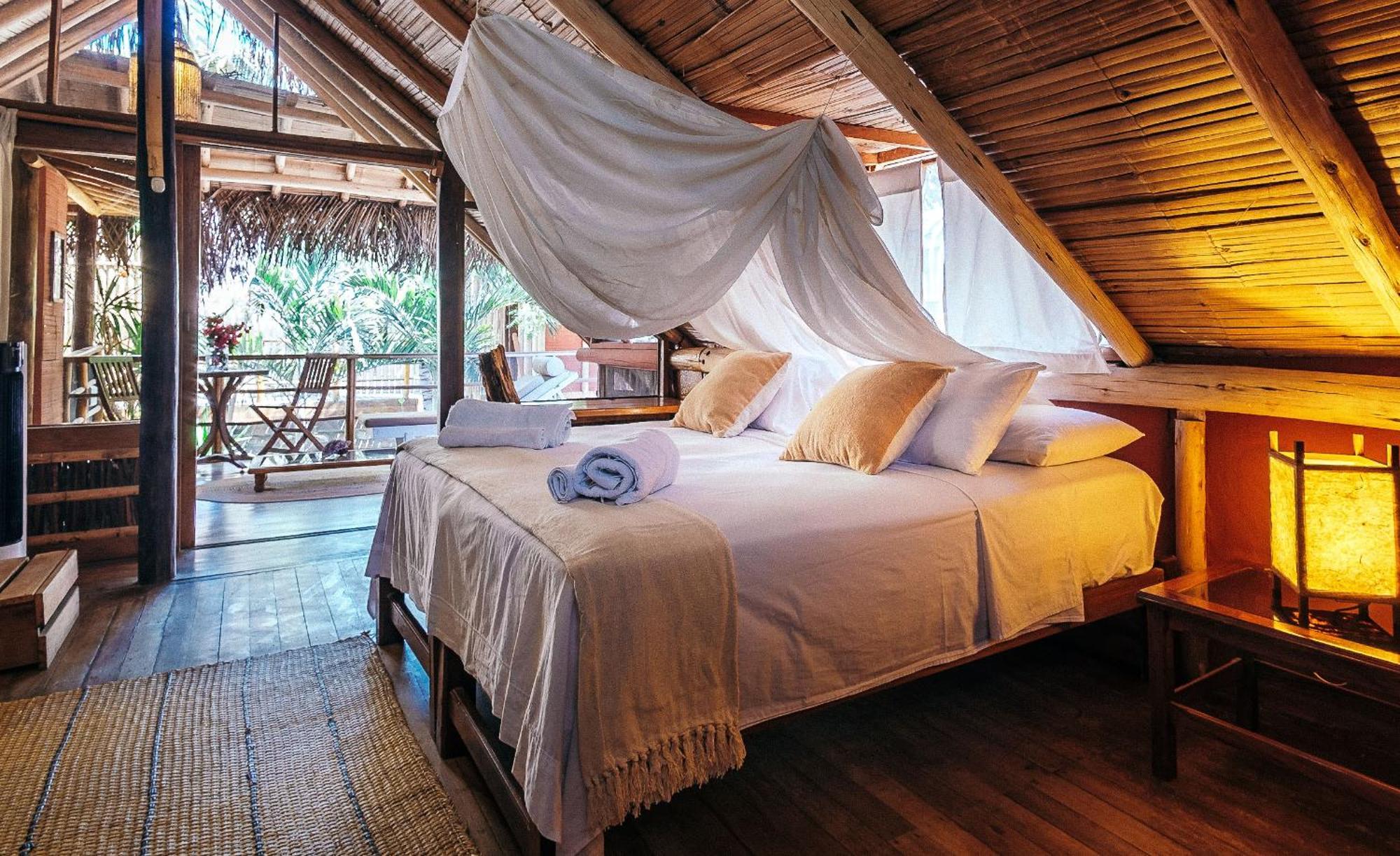 La Maison Eco House & Yoga Mancora Bagian luar foto