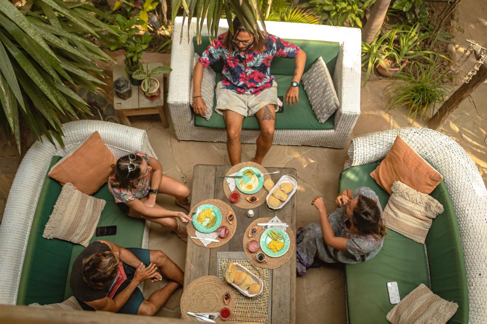 La Maison Eco House & Yoga Mancora Bagian luar foto