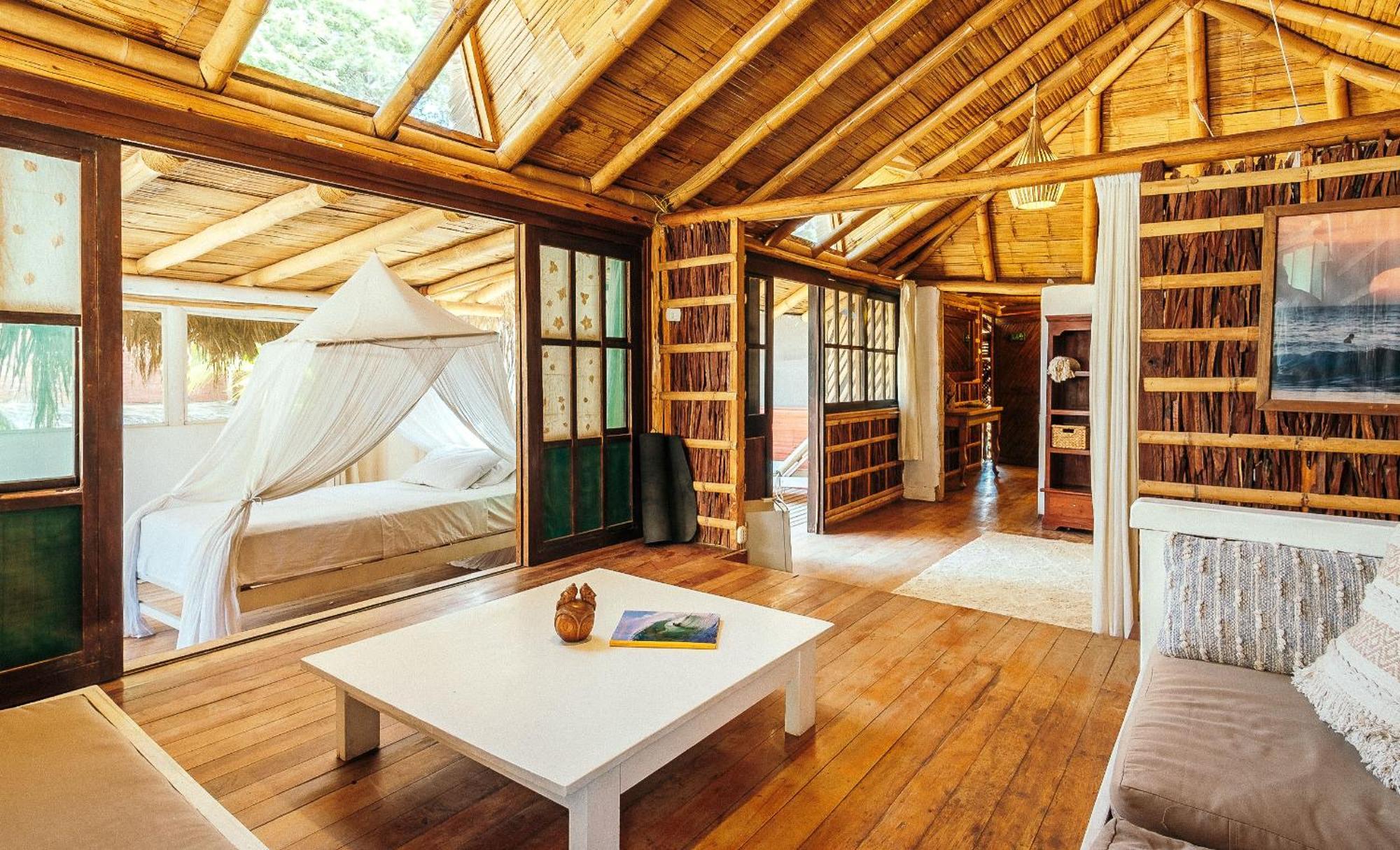 La Maison Eco House & Yoga Mancora Bagian luar foto
